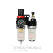 Regulátor tlaku s filtrem a manometrem 9bar Geko G01176 Regulátor tlaku s filtrem a manometrem 9bar Geko G01176 gallery main image