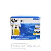 Sada nástrojů k odstranění promáčklin GEKO(klempířské kladivo, nástavce, poklepávací tyčky) náhled