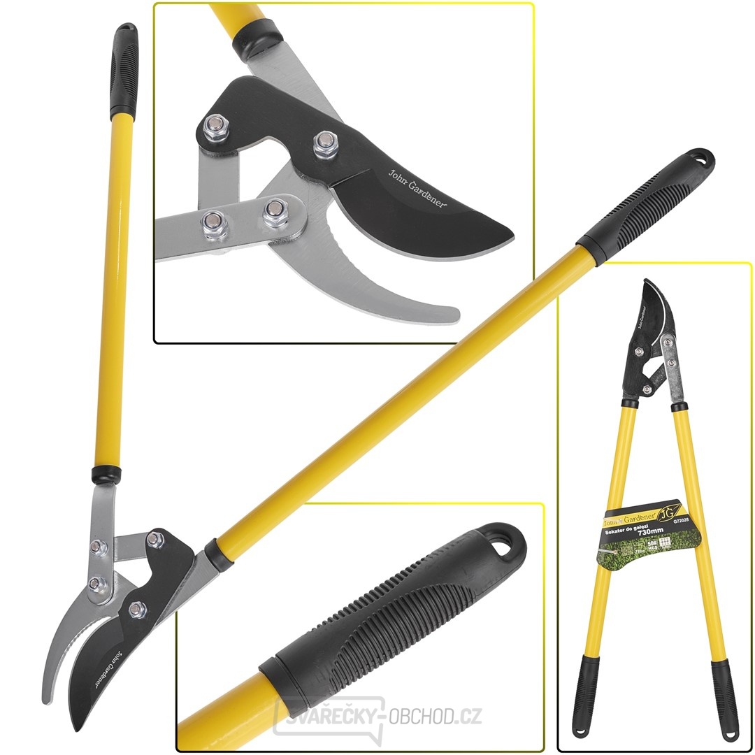 Nůžky na větve kloubové GEKO, 730 mm