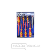 Sada šroubováků se zkoušečkou GEKO 7ks 1000V  Sada šroubováků se zkoušečkou GEKO 7ks 1000V  gallery main image