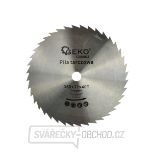 Kotouč pilový GEKO, 350x32x40T  Kotouč pilový GEKO, 350x32x40T  gallery main image
