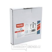 Stahovák dvouramenný, kovaný, rozpětí 120, hloubka 100mm Náhled