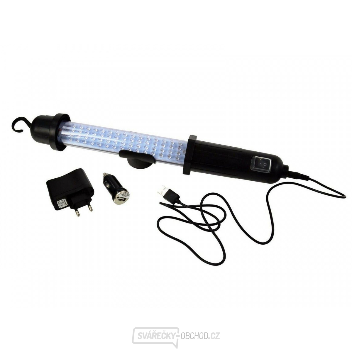 Montážní lampa 230V 12W, 60LED GEKO