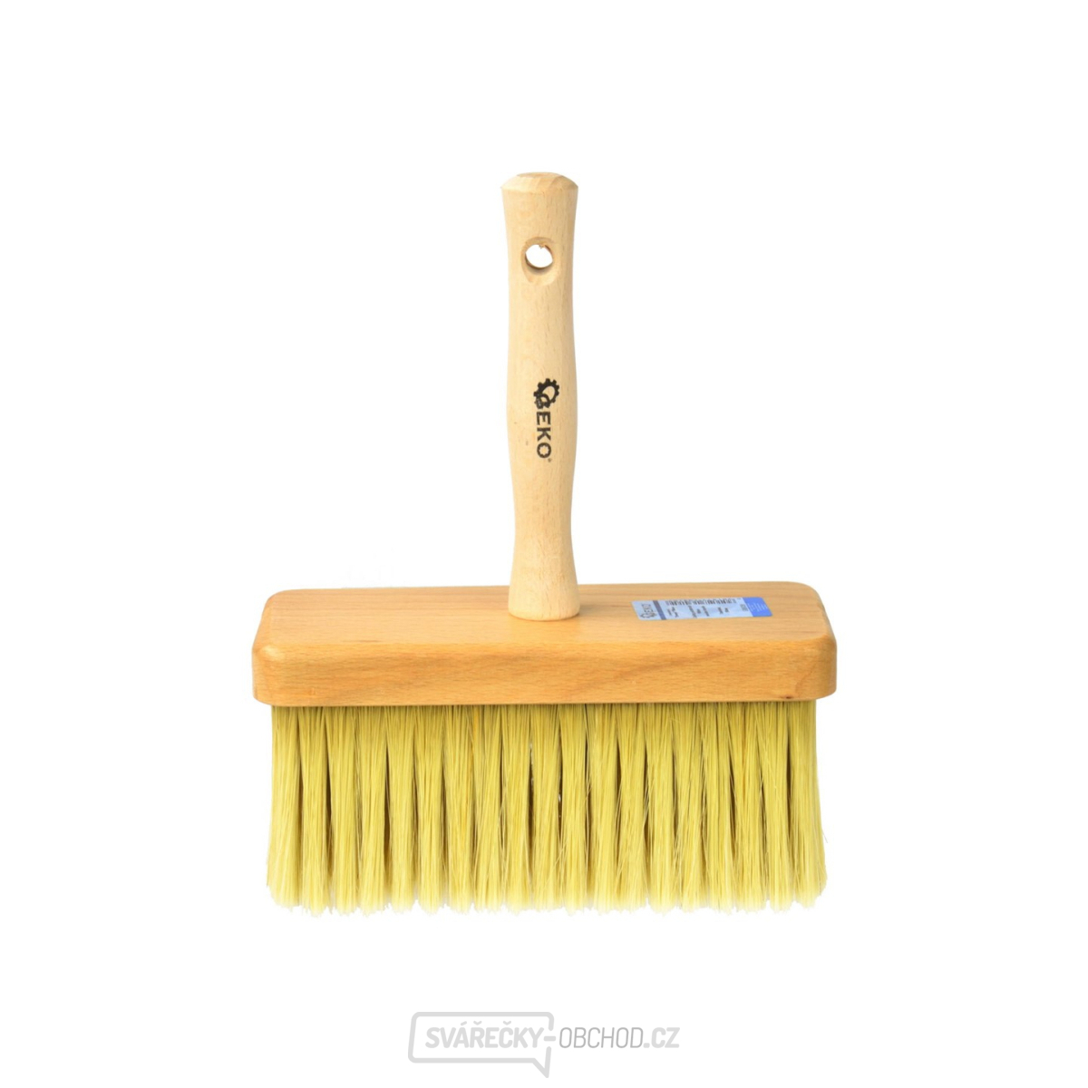 Štětka malířská GEKO, 190 mm, dřevěná rukojeť