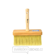 Štětka malířská GEKO, 190 mm, dřevěná rukojeť  Štětka malířská GEKO, 190 mm, dřevěná rukojeť  gallery main image