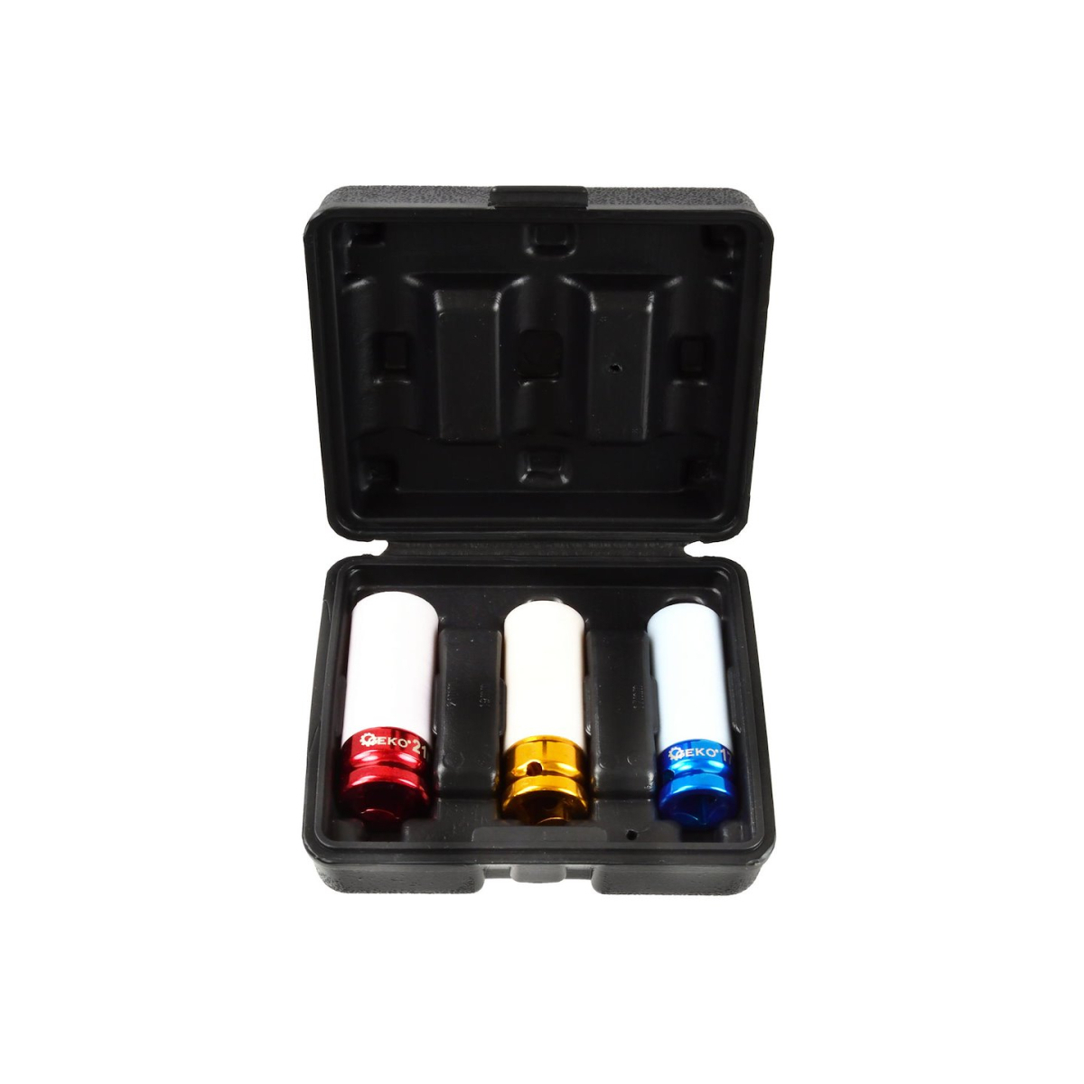 Rázové hlavice sada 3ks GEKO, 1/2, 17/19/21 mm G10510