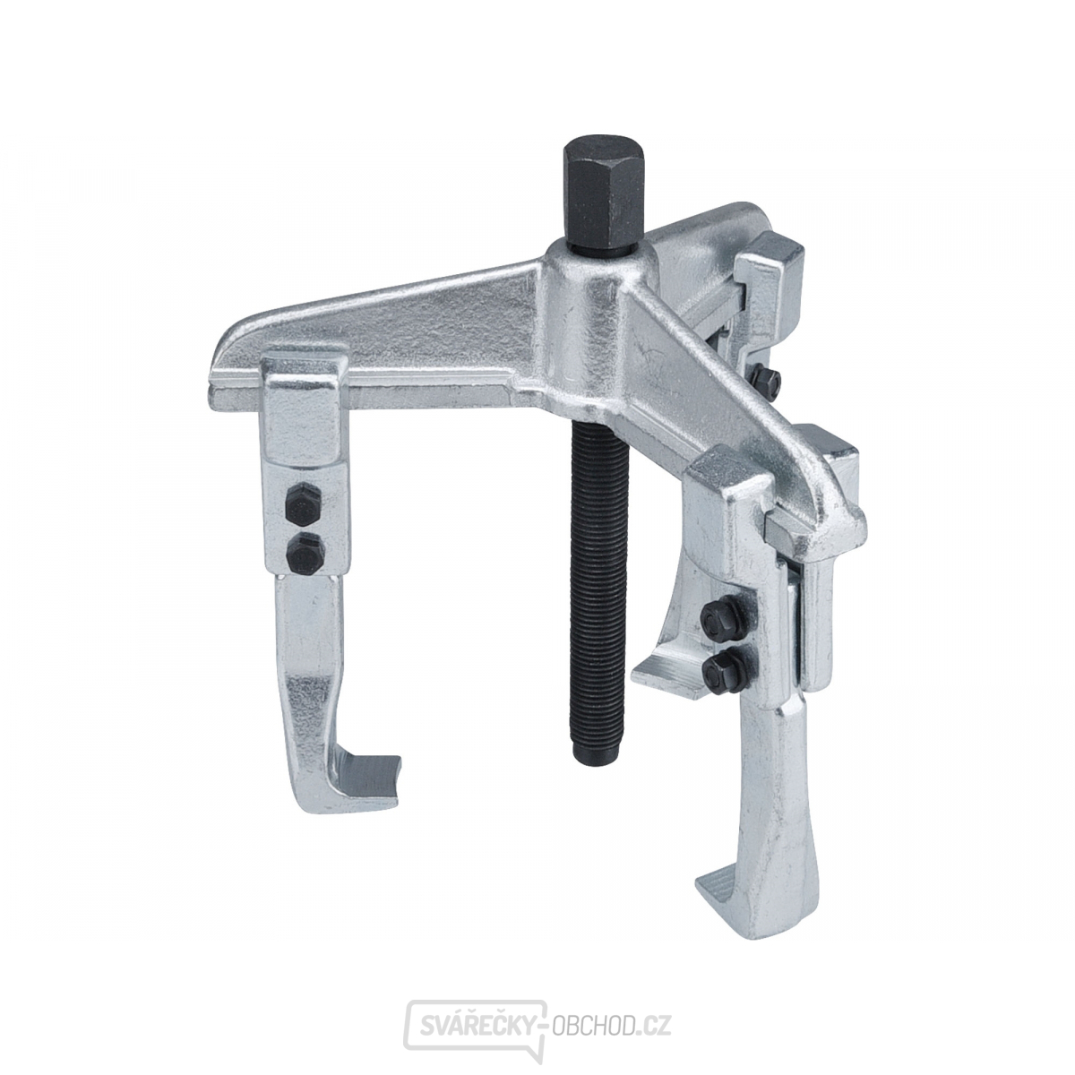 Stahovák tříramenný, kovaný, rozpětí 120, hloubka 100mm