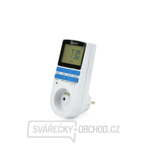 Časovač - LCD spínač zapnutí/vypnutí,Geko G03346