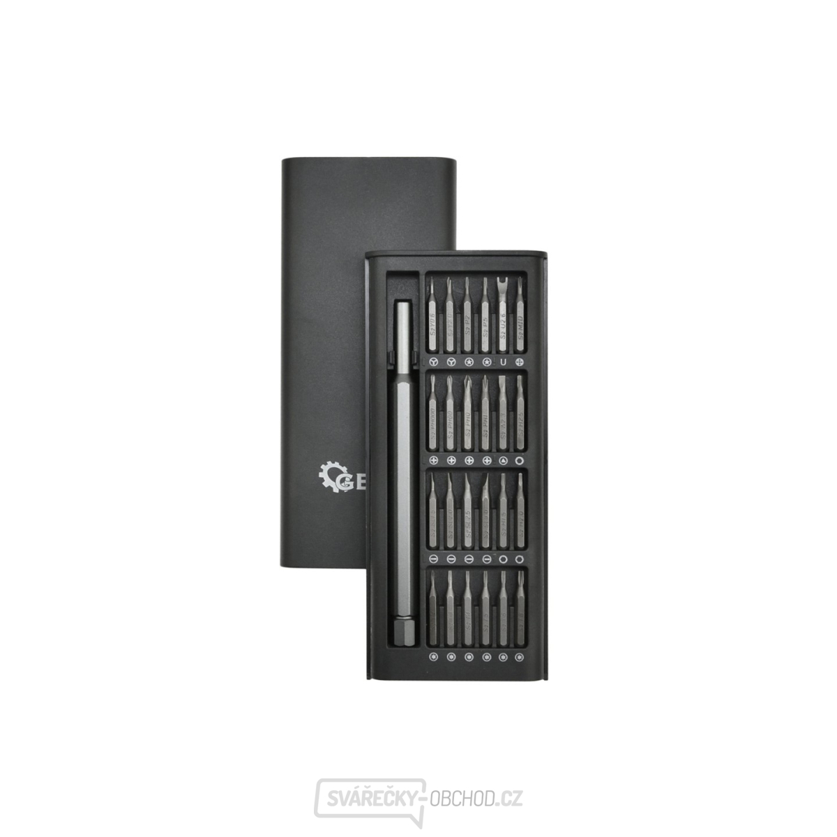 Sada šroubováků a bitů GEKO pro přesnou práci 24v1