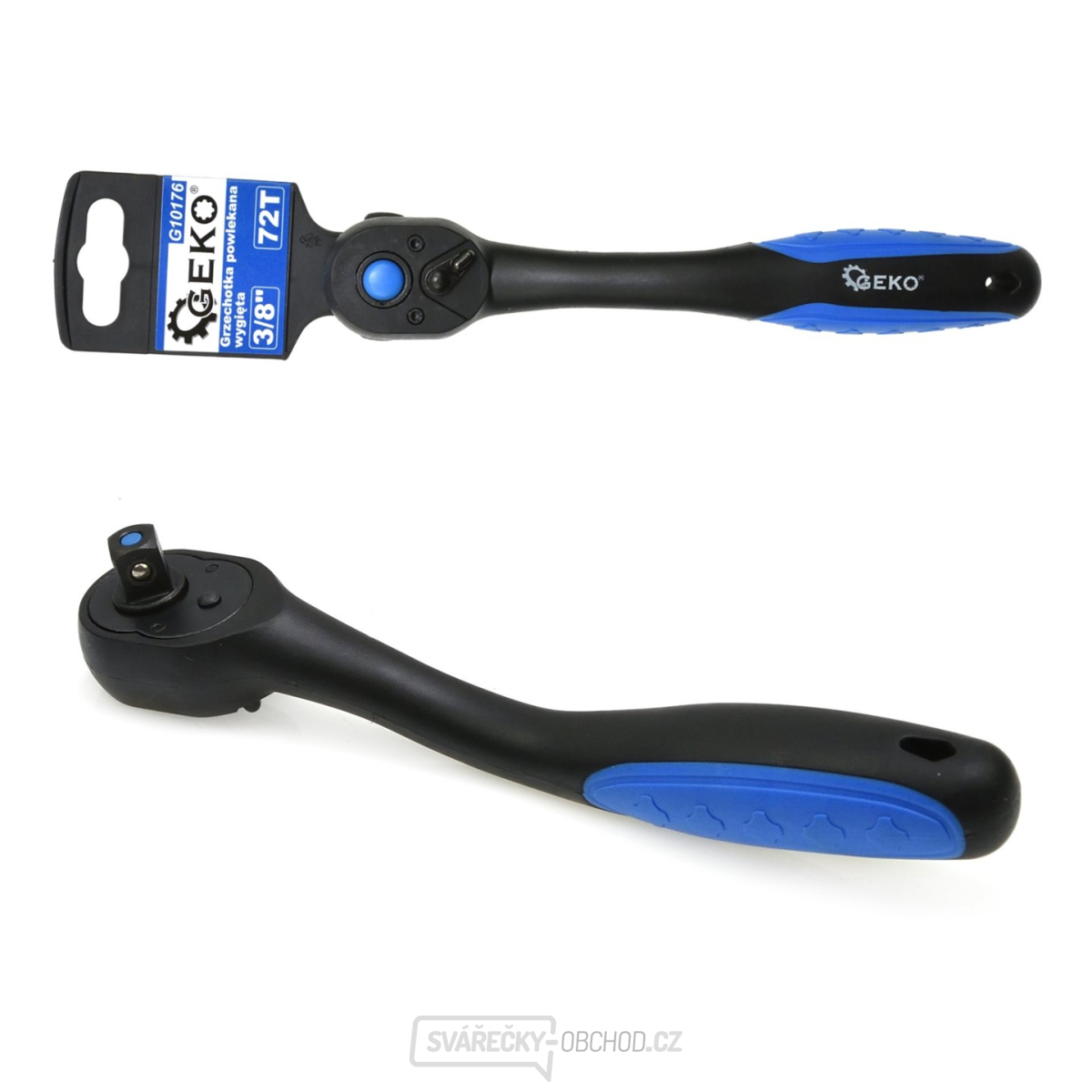 Ráčna GEKO 3/8" 72T 