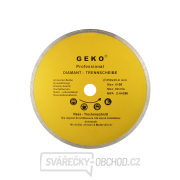 Kotouč diamantový řezný celoobvodový Geko, 250x25,4mm  Kotouč diamantový řezný celoobvodový Geko, 250x25,4mm  gallery main image