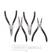 Kleště seeger sada 4ks GEKO, přímé a zahnuté, 180mm  Kleště seeger sada 4ks GEKO, přímé a zahnuté, 180mm  gallery main image