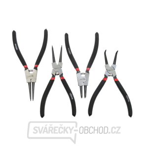 Kleště seeger sada 4ks GEKO, přímé a zahnuté, 180mm  Kleště seeger sada 4ks GEKO, přímé a zahnuté, 180mm  gallery main image