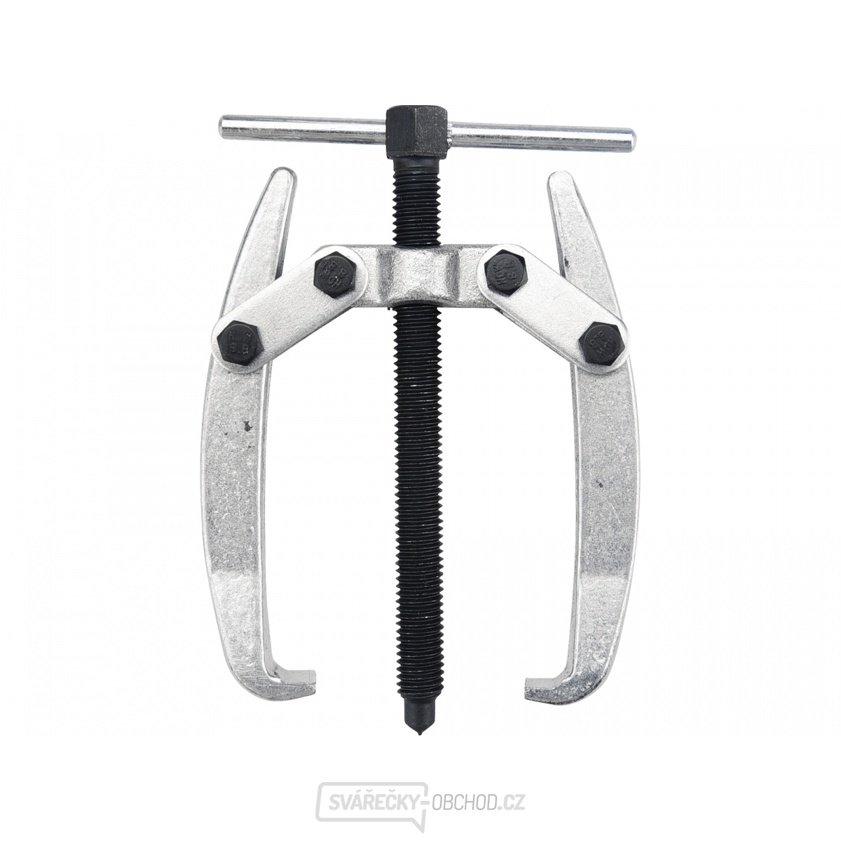 Stahovák dvouramenný, kovaný - mini, rozpětí 70mm, hloubka 70mm