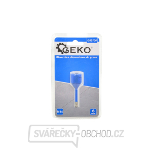Korunkový vrták diamantový 6 mm GEKO Korunkový vrták diamantový 6 mm GEKO gallery main image