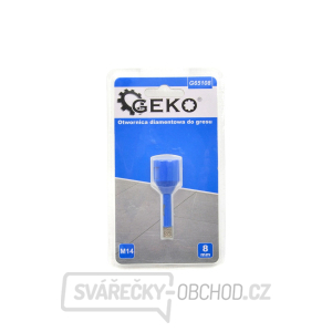 Korunkový vrták diamantový 8 mm GEKO Korunkový vrták diamantový 8 mm GEKO gallery main image