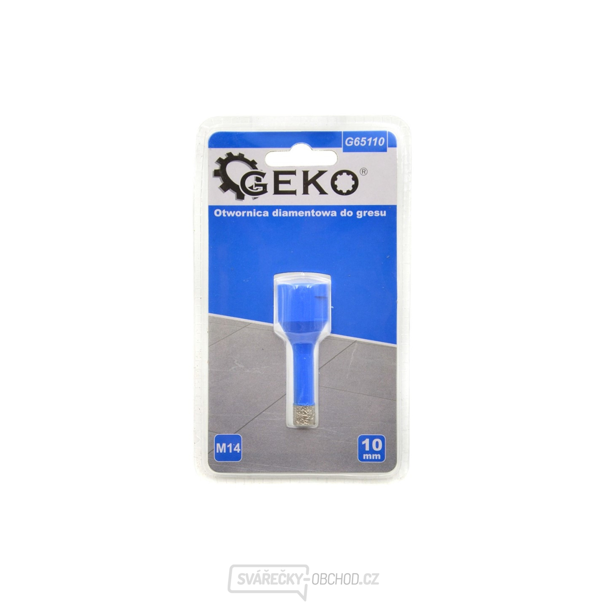 Korunkový vrták diamantový 10 mm GEKO