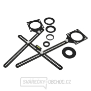 Víceúčelové dvou-dílné skládací pravítko GEKO Víceúčelové dvou-dílné skládací pravítko GEKO gallery main image