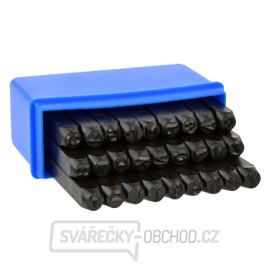 Razidla písmenková 6 mm GEKO, 27 ks  Razidla písmenková 6 mm GEKO, 27 ks  gallery main image