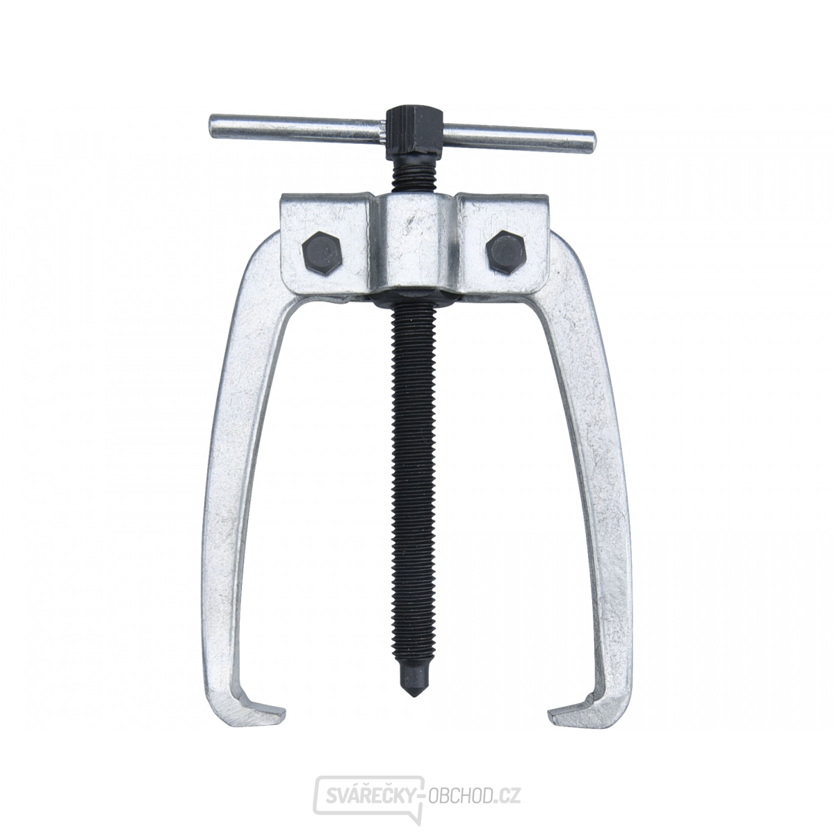 Stahovák dvouramenný, kovaný - mini, rozpětí 80mm, hloubka 80mm