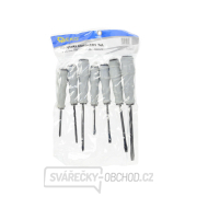 Sada šroubováků úderových GEKO, 7ks, 4x ploché a 3 křížové, CrV  Sada šroubováků úderových GEKO, 7ks, 4x ploché a 3 křížové, CrV  náhled