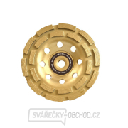 Kotouč diamantový hrnkový brusný dvouřadý GEKO, 125x5mmxM14  Kotouč diamantový hrnkový brusný dvouřadý GEKO, 125x5mmxM14  gallery main image