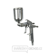 Stříkací pistole mini GEKO, hliníkový zásobník 125ml, 4bar  náhled