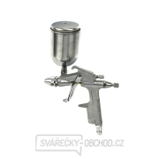 Stříkací pistole mini GEKO, hliníkový zásobník 125ml, 4bar  Stříkací pistole mini GEKO, hliníkový zásobník 125ml, 4bar  gallery main image