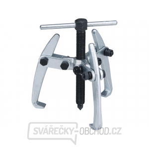 Stahovák tříramenný, kovaný - mini, rozpětí 65mm, hloubka 65mm Stahovák tříramenný, kovaný - mini, rozpětí 65mm, hloubka 65mm gallery main image