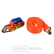 Popruh upínací s ERGO ráčnou a hákem GEKO, 8m/2T/35mm  Popruh upínací s ERGO ráčnou a hákem GEKO, 8m/2T/35mm  gallery main image