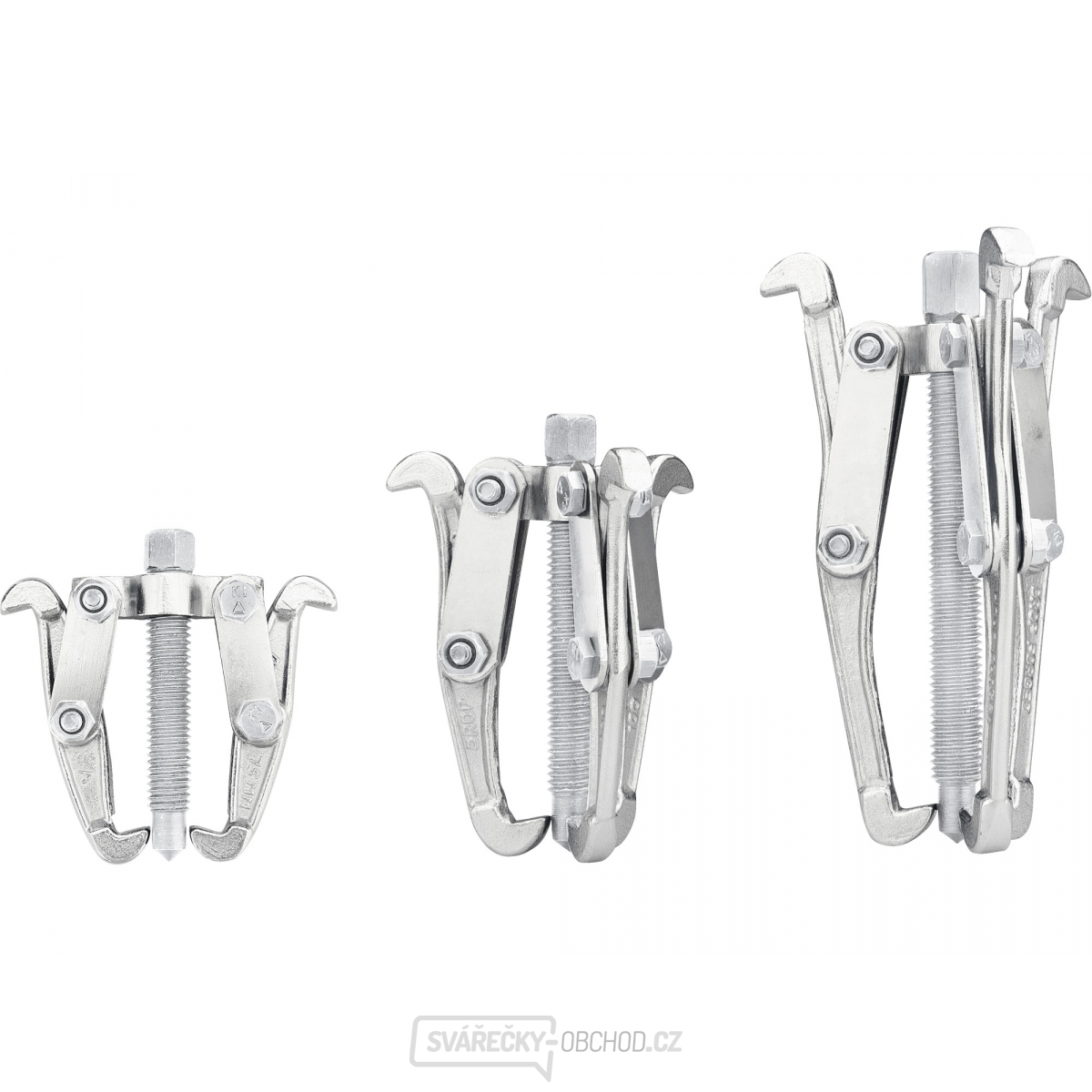 Stahováky, sada 3ks, hloubka 75-100-150mm