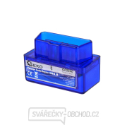 Autodiagnostika ELM 327 bluetooth modrá GEKO, Android (zdarma SX OBD aplikace) Náhled