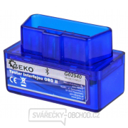 Autodiagnostika ELM 327 bluetooth modrá GEKO, Android (zdarma SX OBD aplikace) gallery main image