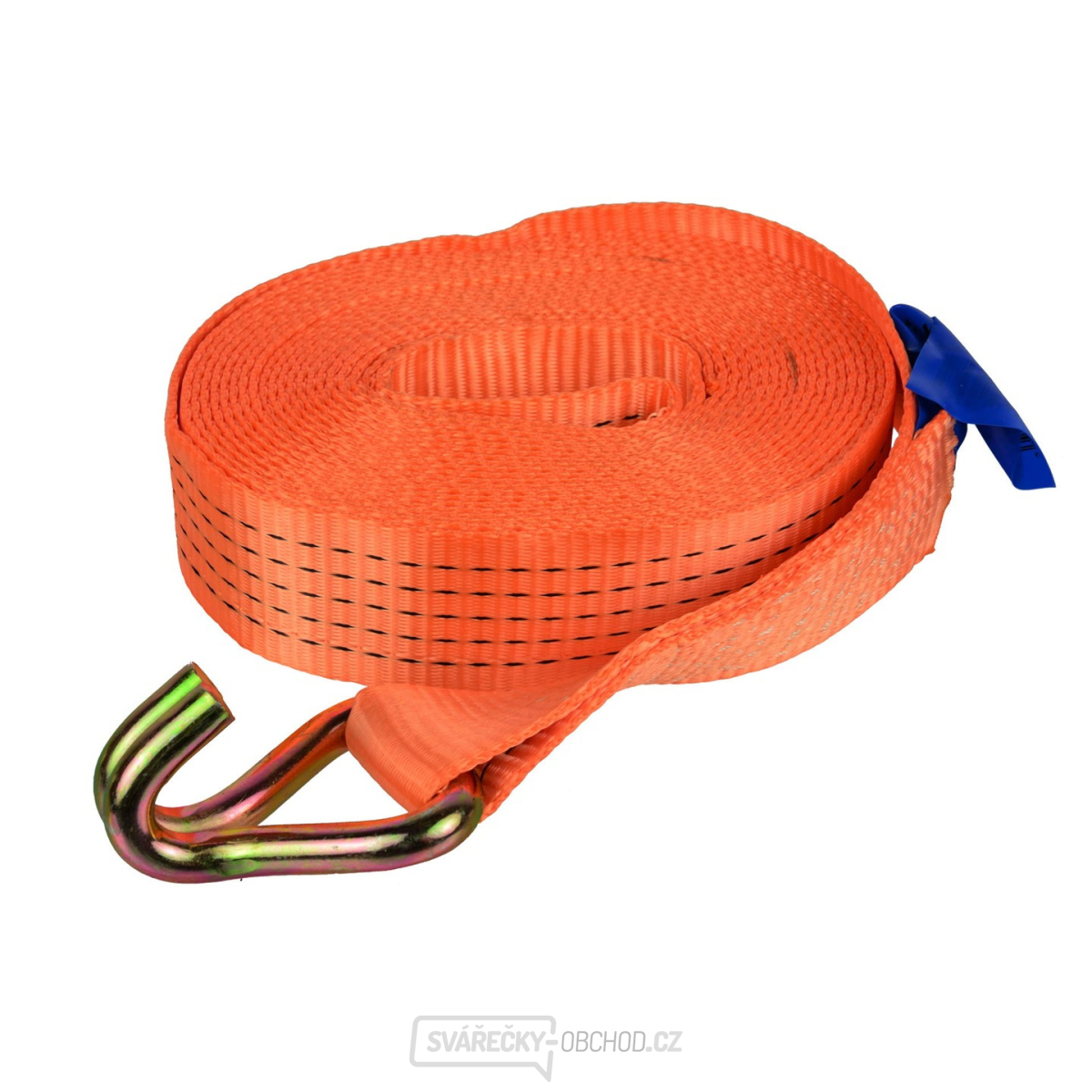 Tažný popruh bez háku GEKO, 8m/5T/50mm