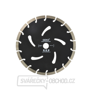 Kotouč diamantový řezný segmentový GEKO, 230x10x22,2mm  gallery main image