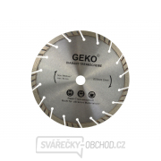 Kotouč diamantový řezný turbo-segmentový GEKO, 230x10x22mm  gallery main image