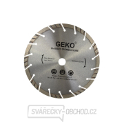 Kotouč diamantový řezný turbo-segmentový GEKO, 230x10x22mm  Kotouč diamantový řezný turbo-segmentový GEKO, 230x10x22mm  gallery main image