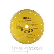 Kotouč diamantový řezný GEKO, TURBO, 230x8x22mm  Kotouč diamantový řezný GEKO, TURBO, 230x8x22mm  gallery main image