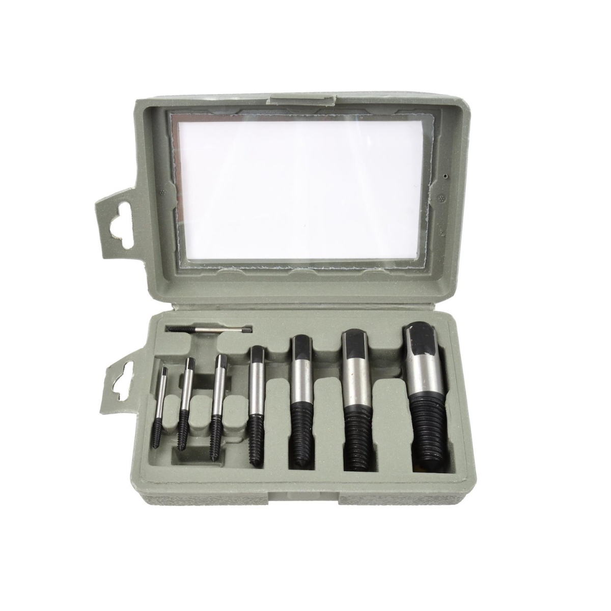 Vytahovák zalomených šroubů GEKO, sada 8ks, na šrouby M4-M24 G30031