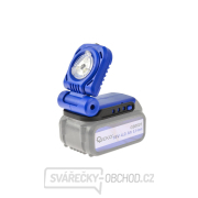 Dílenská lampa akumulátorová 18V, Li-ion - bez baterie a nabíječky GEKO Dílenská lampa akumulátorová 18V, Li-ion - bez baterie a nabíječky GEKO gallery main image