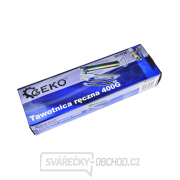 Pistole ruční na maziva GEKO, 400 ml  náhled