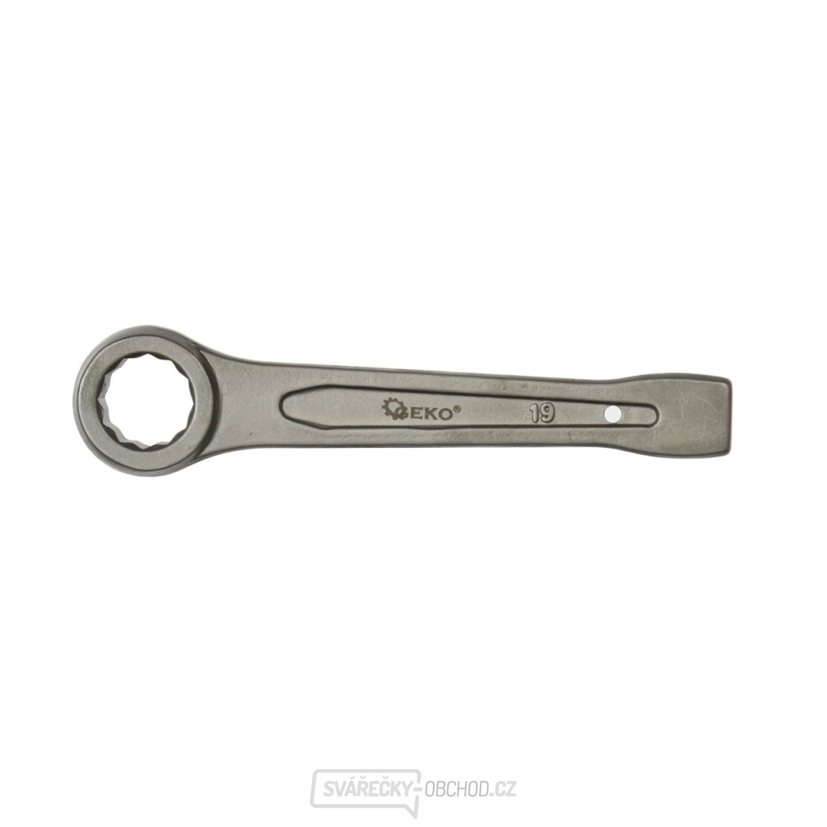 Úderový očkový klíč 19 mm GEKO