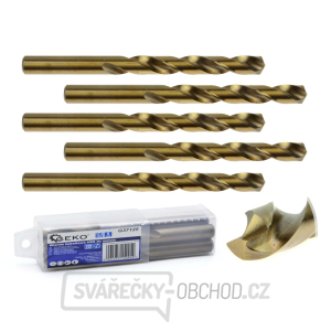 Vrták do kovu 12,5mm HSS GEKO, balení 5 ks  Vrták do kovu 12,5mm HSS GEKO, balení 5 ks  gallery main image