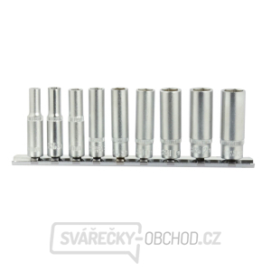 Hlavice nástrčné prodloužené, sada 9ks, 5-13mm GEKO Hlavice nástrčné prodloužené, sada 9ks, 5-13mm GEKO gallery main image