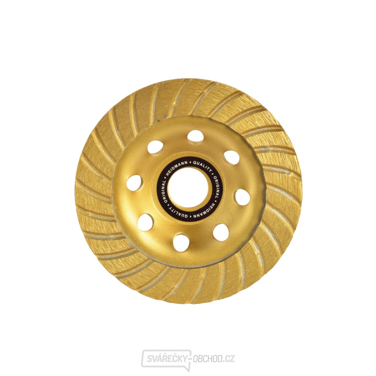 Kotouč diamantový hrnkový brusný turbo GEKO, 125x5x22,23mm 