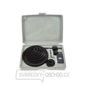 Vrtáky vykružovací korunkové GEKO do dřeva, sada 16ks  Vrtáky vykružovací korunkové GEKO do dřeva, sada 16ks  gallery main image