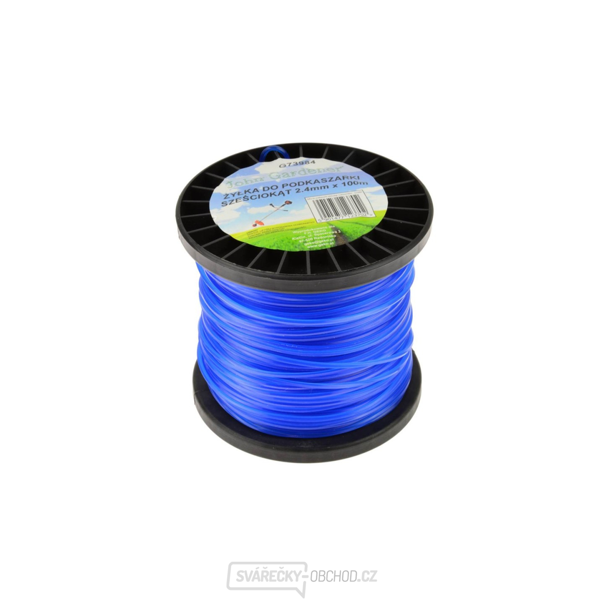 Struna do sekačky GEKO, šestiúhelníkový profil 2,4mmx100m