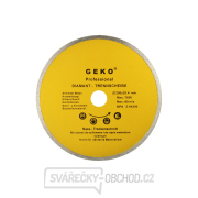 Kotouč diamantový řezný celoobvodový GEKO, 200x8x25,4mm  Kotouč diamantový řezný celoobvodový GEKO, 200x8x25,4mm  gallery main image