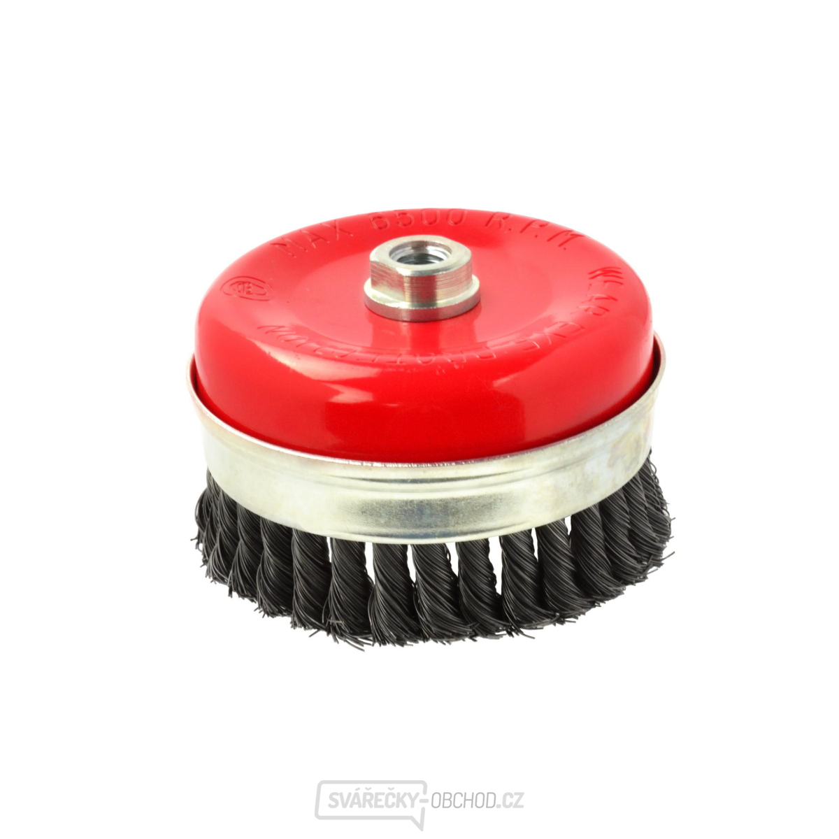 Kartáč hrnkový copánkový GEKO, 125mm, M14  Kartáč hrnkový copánkový GEKO, 125mm, M14  gallery main image