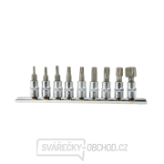 Sada bitů TORX GEKO, 9ks, 1/4 Sada bitů TORX GEKO, 9ks, 1/4